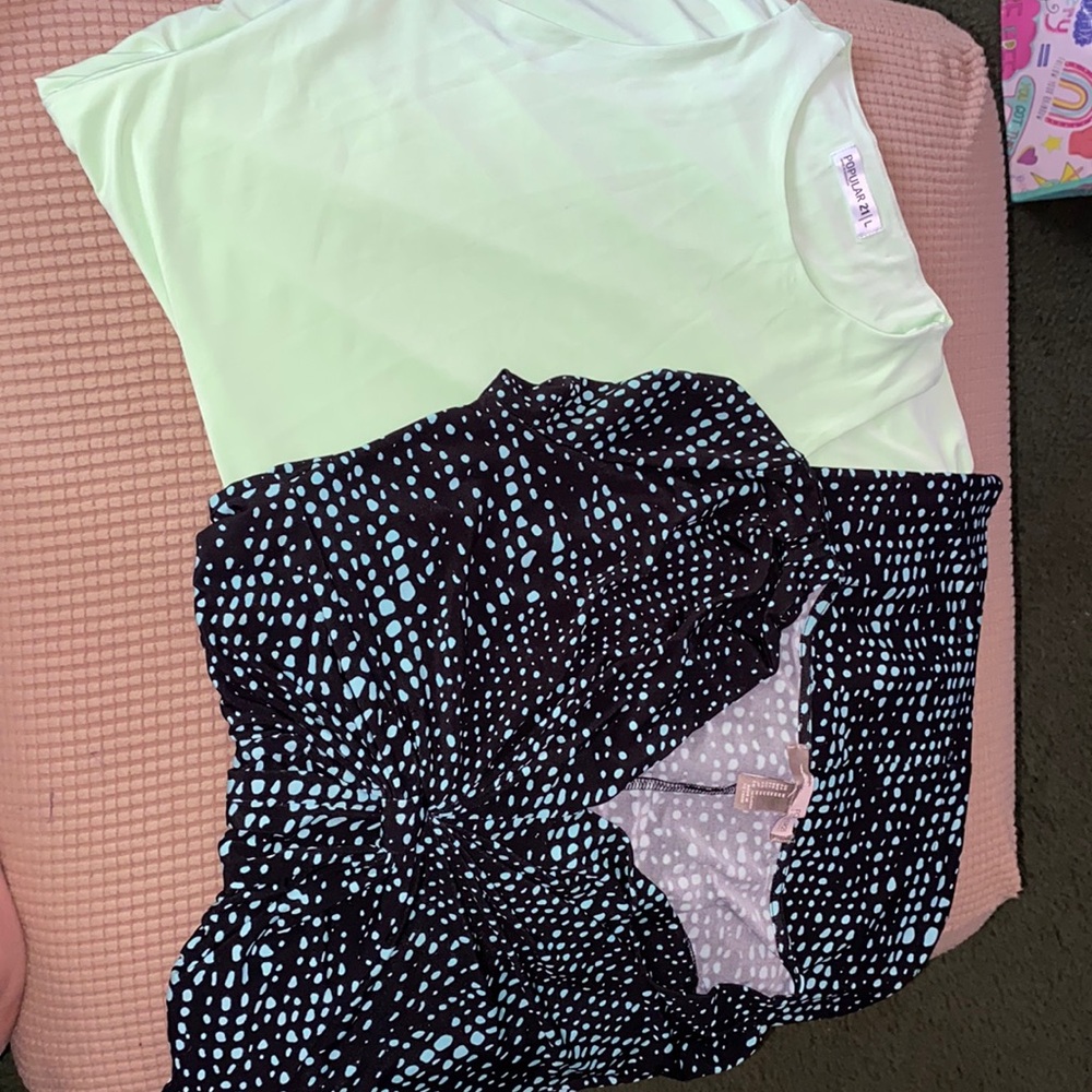 Two lightweight dresses forever 21 in popular 21